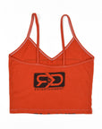 SRV Upcycled “Weed” Singlet Top (XS)