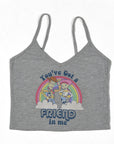 SRV Upcycled “Toy Story” Singlet Top (M)
