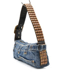 Upcycled SRV Denim Belt Bag
