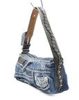 Upcycled SRV Denim Belt Bag