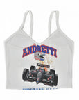 SRV Upcycled “Racing” Singlet Top (S)