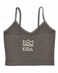 SRV Upcycled “Triangle” Singlet Top (S)