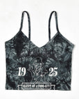 SRV Upcycled “Black Gang” Singlet Top (S)