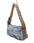 Upcycled SRV Denim Belt Bag